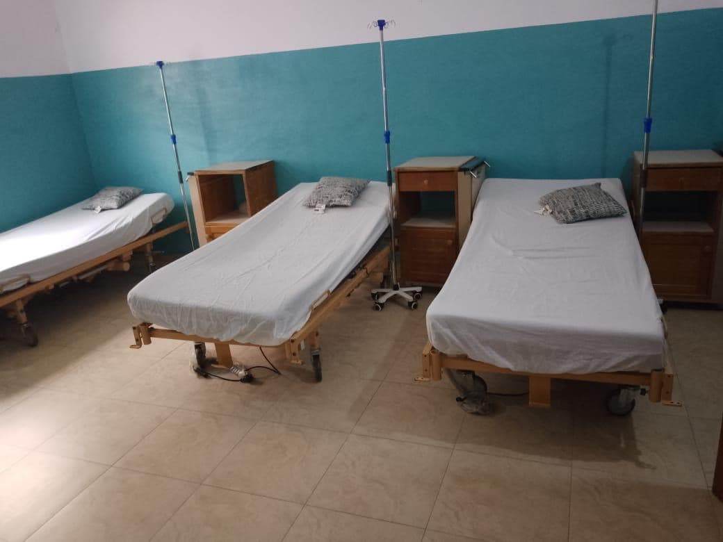 Chambre d'hospitalisation de la Clinique ASET
